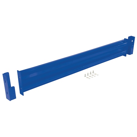 Vestil Drop-In Style Guard Rail 6 Ft Blue GR-F2R-DI-6-BU